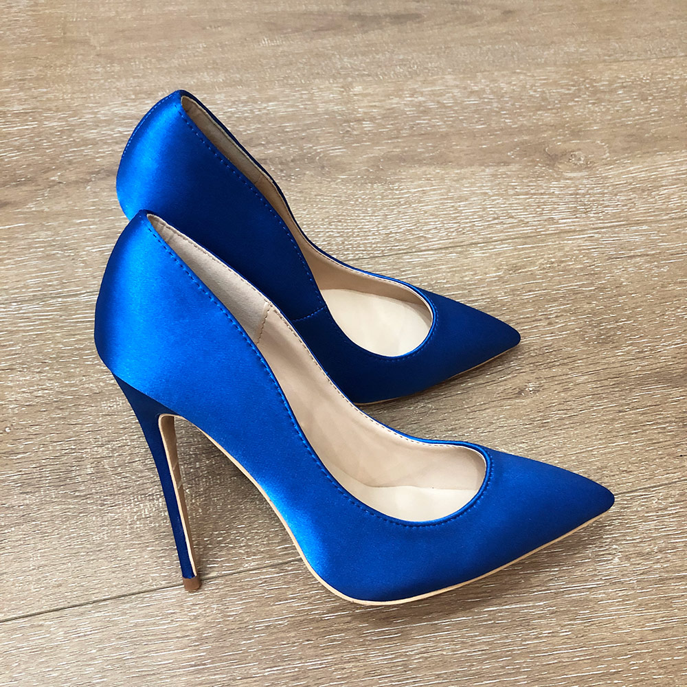 Veowalk Royal Blue Frauen Silk – Slip Dress Satin Bewertung und Preis