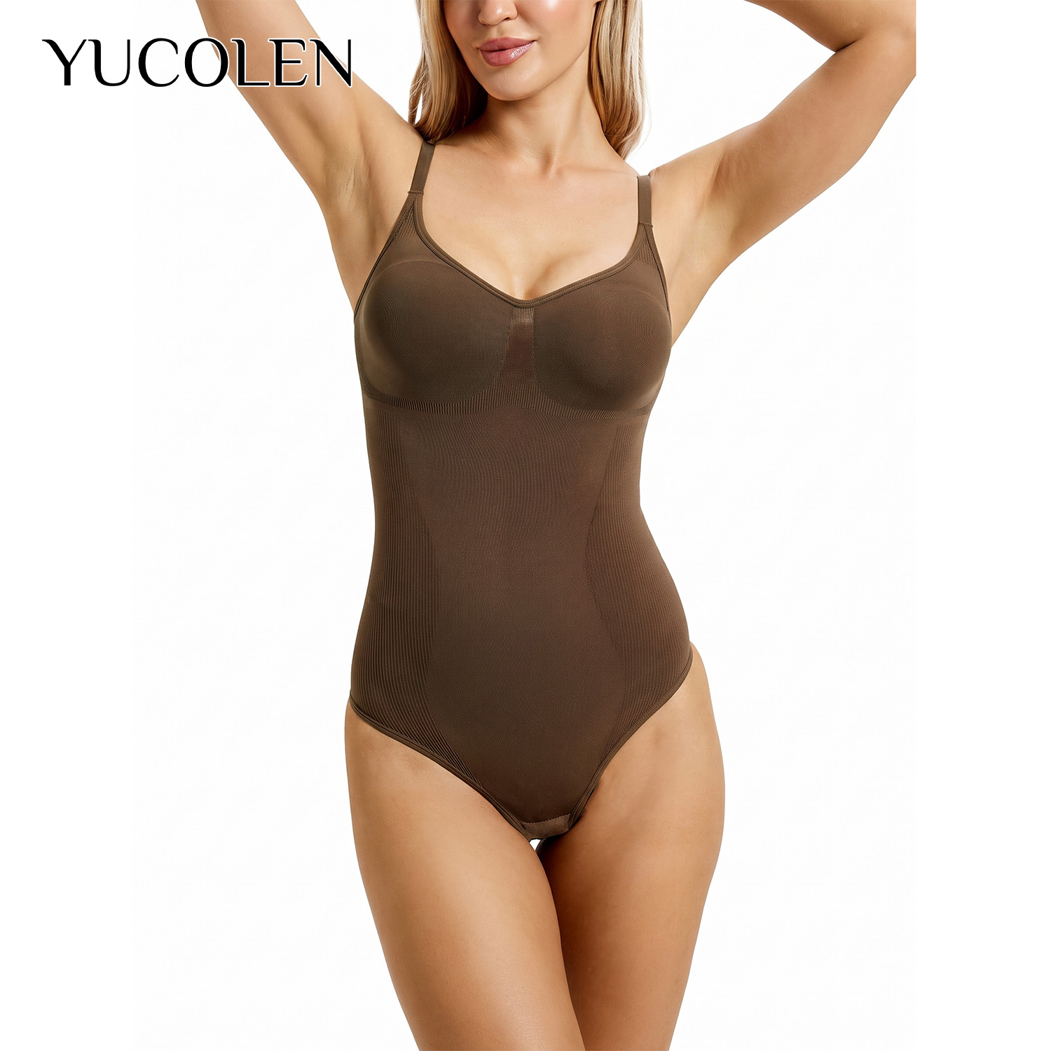 YUCOLEN Damen-Body mit U-Aussc – Shapewear Bodysuit Firm Bewertung und Preis
